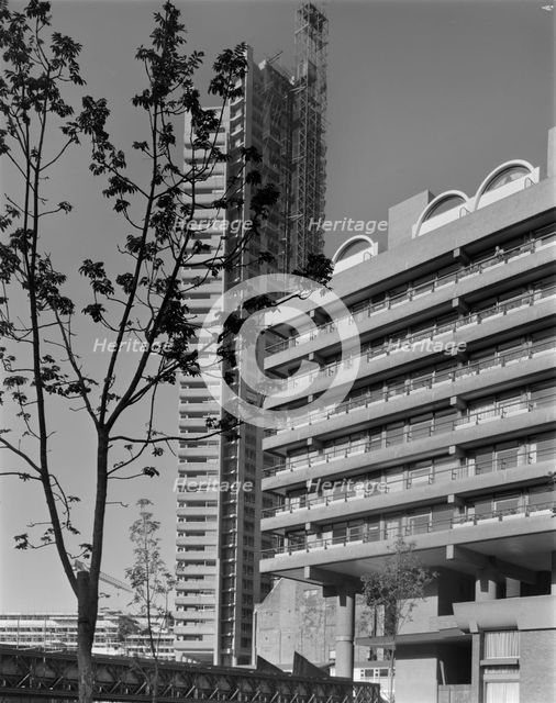 Barbican, City of London, Greater London Authority, 30/10/1969. Creator: John Laing plc.