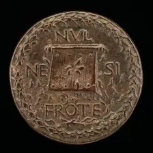 Barbican [reverse], 1472/1480. Creator: Giovanni Candida