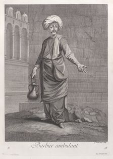 Barbier ambulant, 1714-15. Creator: Unknown