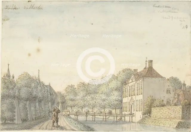 Barbistein house in Heinkensand, 1821. Creator: Joseph Schmetterling.