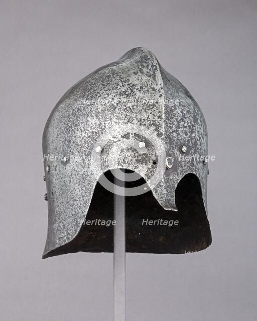 Barbute with Nasal, Italian, ca. 1450. Creator: Unknown.