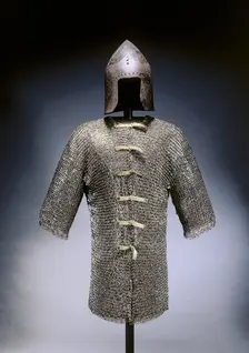 Barbute (from the Venetian Garrison at Chalcis), c. 1350- 1420. Creator: Unknown