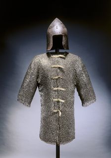 Barbute (from the Venetian Garrison at Chalcis), c. 1350- 1420. Creator: Unknown