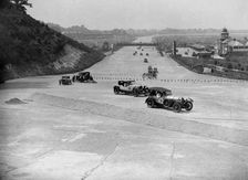 BARC 6-Hour Race, Brooklands, Surrey, 1929, Artist: Bill Brunell