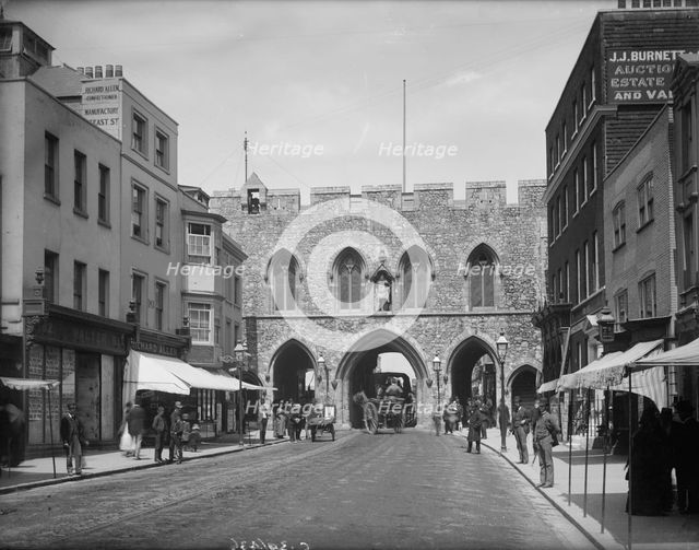 Bargate, City of Southampton, 1860-1922. Creator: Henry Taunt.
