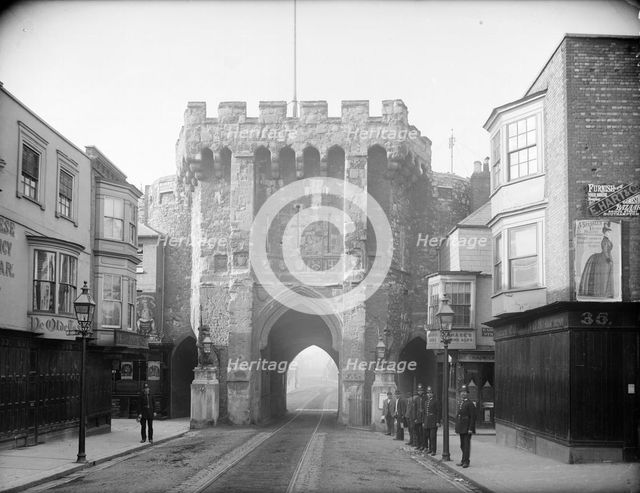 Bargate, Southampton, Hampshire, c1880-c1900. Artist: Henry Taunt