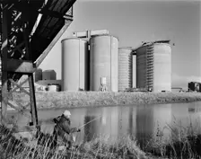 Bardney Sugar Factory, Bardney, West Lindsey, Lincolnshire, 26/01/1983. Creator: John Laing plc