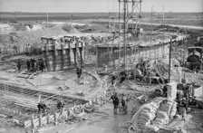 Bardney Sugar Factory, Bardney, West Lindsey, Lincolnshire, circa 1956. Creator: John Laing plc
