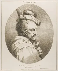 Bardolph, May 20, 1775 (originally published); published 1809. Creator: John Hamilton Mortimer