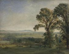Bardon Hill, Coleorton Hall, ca. 1823. Creator: John Constable