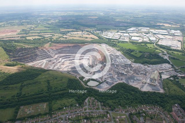 Bardon Hill Quarry, Leicestershire, 2015. Creator: Historic England.