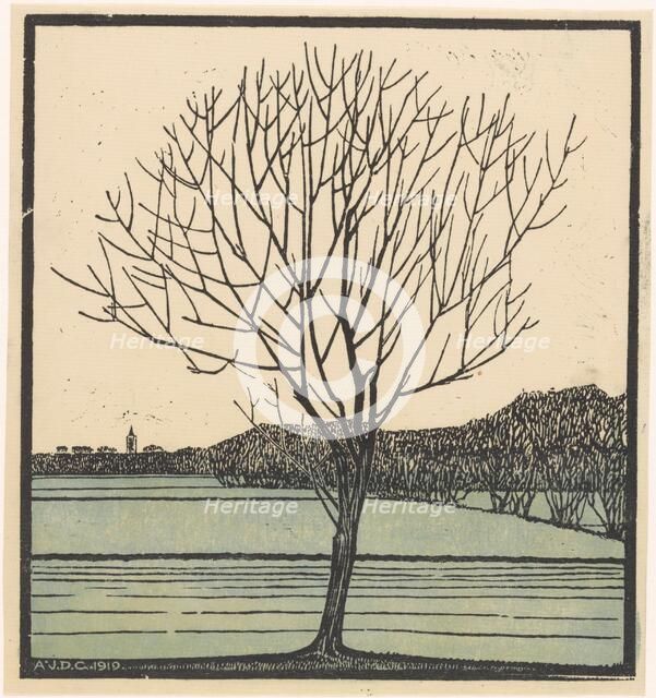 Bare tree, 1919. Creator: Julie de Graag.