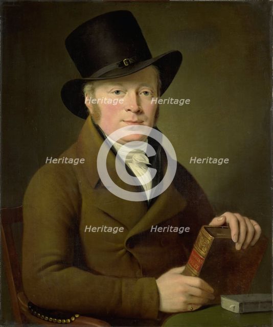 Barend Klijn Barendsz (1774-1829), Poet, 1813. Creator: Adriaan De Lelie.