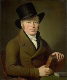 Barend Klijn Barendsz (1774-1829), Poet, 1813. Creator: Adriaan De Lelie