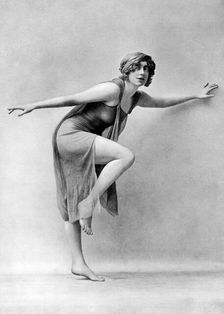 Barefooted Dancing After The Greek Style, 19th Century.Artist: White Studios