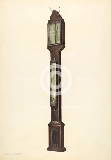 Barometer, c. 1937. Creator: William Spiecker.