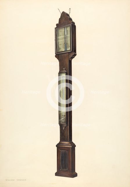 Barometer, c. 1937. Creator: William Spiecker.