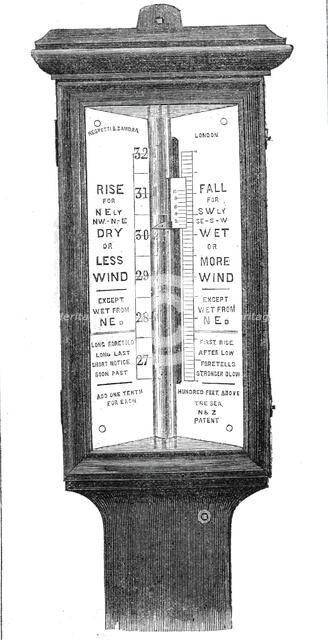 Barometers for life-boat stations, 1860. Creator: Unknown.