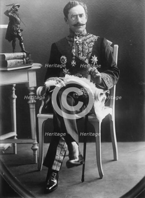 Baron Camillo Romano Avezzana, between c1915 and c1920. Creator: Bain News Service.