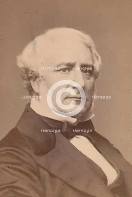 Baron Carlo (Charles) Marochetti, 1860s. Creator: John & Charles Watkins.