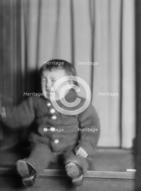 Baron, Carlo, baby of Mrs. C. Baron, portrait photograph, 1914 Dec. 17. Creator: Arnold Genthe.