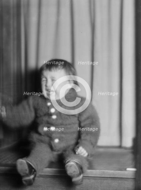Baron, Carlo, baby of Mrs. C. Baron, portrait photograph, 1914 Dec. 17. Creator: Arnold Genthe.