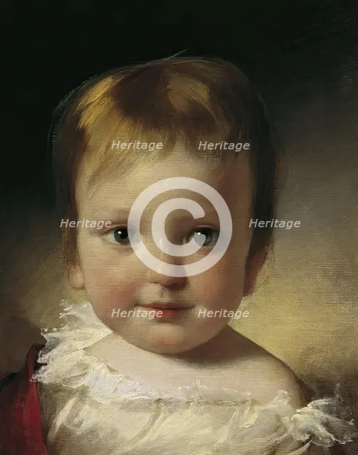 Baron Alexander Vesque von Püttlingen as a child, 1836. Creator: Friedrich von Amerling.
