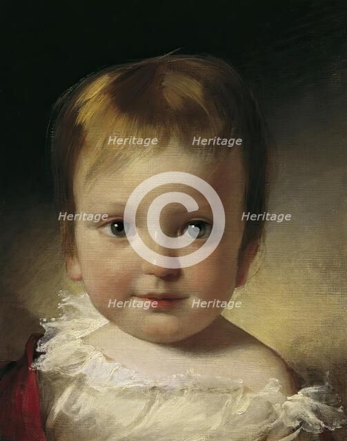 Baron Alexander Vesque von Püttlingen as a child, 1836. Creator: Friedrich von Amerling.
