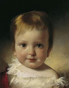 Baron Alexander Vesque von Püttlingen as a child, 1836. Creator: Friedrich von Amerling