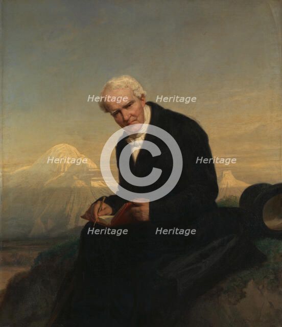 Baron Alexander von Humboldt (1769-1859), 1859. Creator: Julius Schrader.