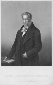 Baron Alexander Von Humboldt, The Great Naturalist 1850s. Creator: Daniel John Pound