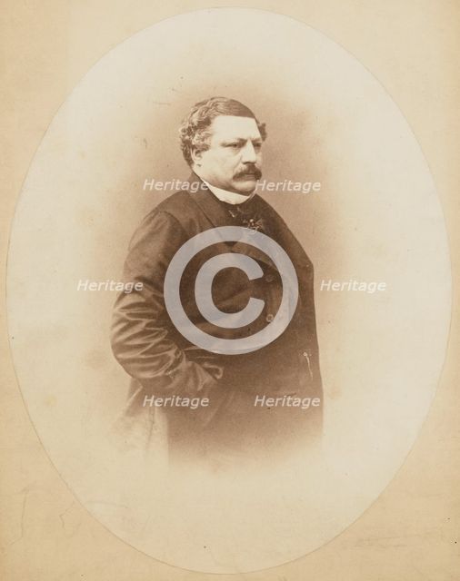 Baron Brisse, 1855-1859. Creator: Nadar.