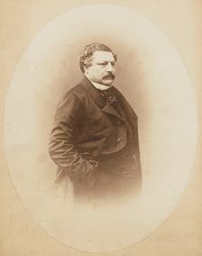 Baron Brisse, 1855-1859. Creator: Nadar