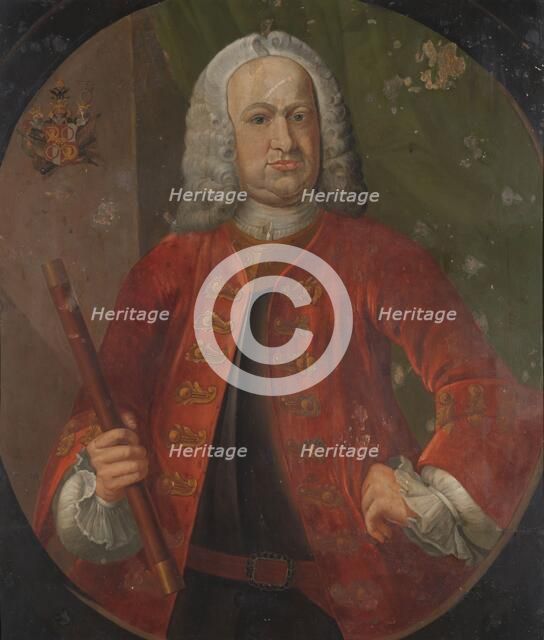 Baron Gustaaf Willem van Imhoff (1743-1750), c.1745. Creator: Anon.