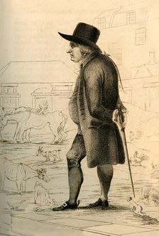 Baron D'Aguilar - Of Starvation Farm 1821. Creator: R Page