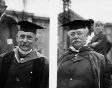 Baron D'Estournelles De Constant and Seth Low, between c1910 and c1915. Creator: Bain News Service