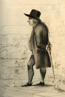 Baron D'Aguilar - Of Starvation Farm 1821. Creator: R Page