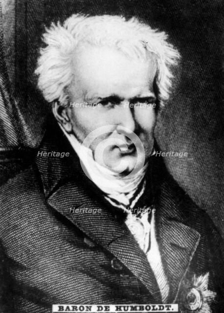 Baron de Humboldt, (1769-1859), 1920s. Artist: Unknown