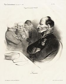 Baron de Lascours, 1835. Creator: Honore Daumier