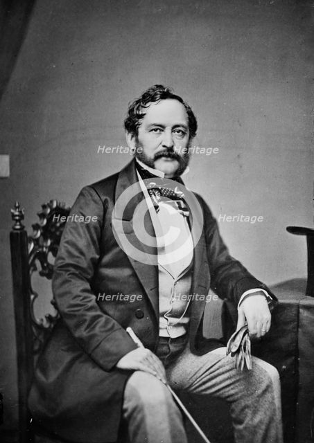 Baron de Stoeckl, between 1855 and 1865. Creator: Unknown.