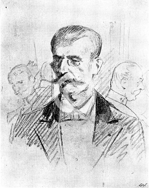 Baron Kallay, Prime Minister of Bosnia, 1895. Creator: Unknown.