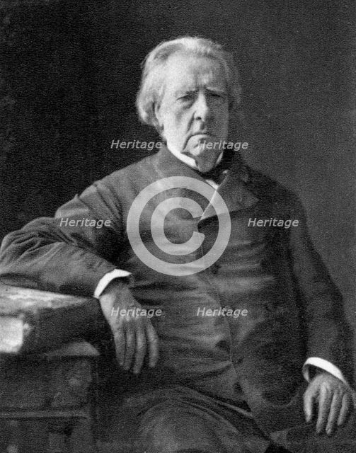 Baron Isidore Justin Severin Taylor, royal commissioner of the Theatre-Francais, 1865. Artist: Unknown
