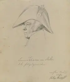 Baron Johann von Hiller, 1813. Creator: Johann Peter Krafft