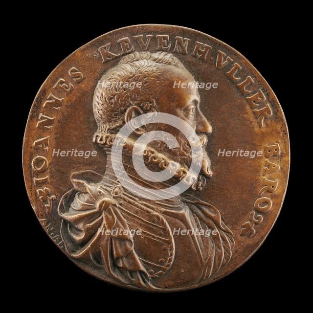 Baron Johann von Khevenhüller, 1537/1538-1606 [obverse], c. 1571. Creator: Antonio Abondio.
