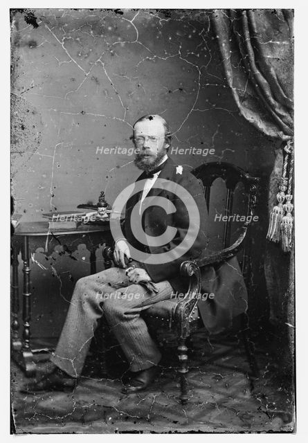 Baron Ostensacker, between 1855 and 1865. Creator: Unknown.