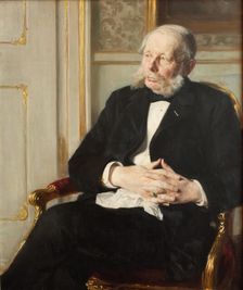 Baron Otto Ditlev Rosenorn-Lehn, 1891. Creator: Peder Severin Kroyer