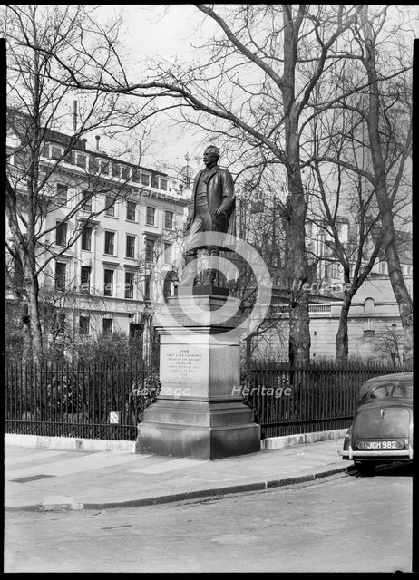 Baron Lawrence Statue, Waterloo Place, City of Westminster, Greater London Authority, 1951. Creator: Ministry of Works.
