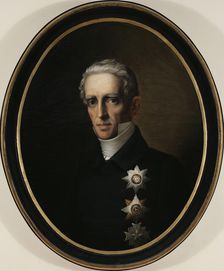 Baron Lars Gabriel von Haartman, 1830-1860. Creator: Timoleon von Neff