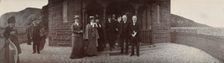 Baron Lister amongst a group outing, c1900s. Creator: Unknown