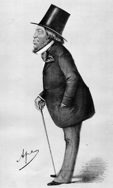 Baron Mayer Amschel de Rothschild (1773-1855), German banker. Creator: Unknown